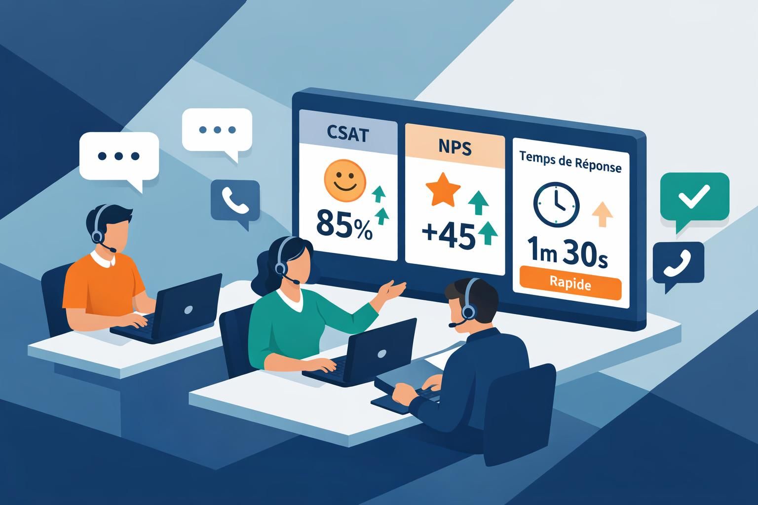 découvrez les 10 indicateurs clés de performance essentiels pour optimiser votre service client et améliorer la satisfaction de vos clients.