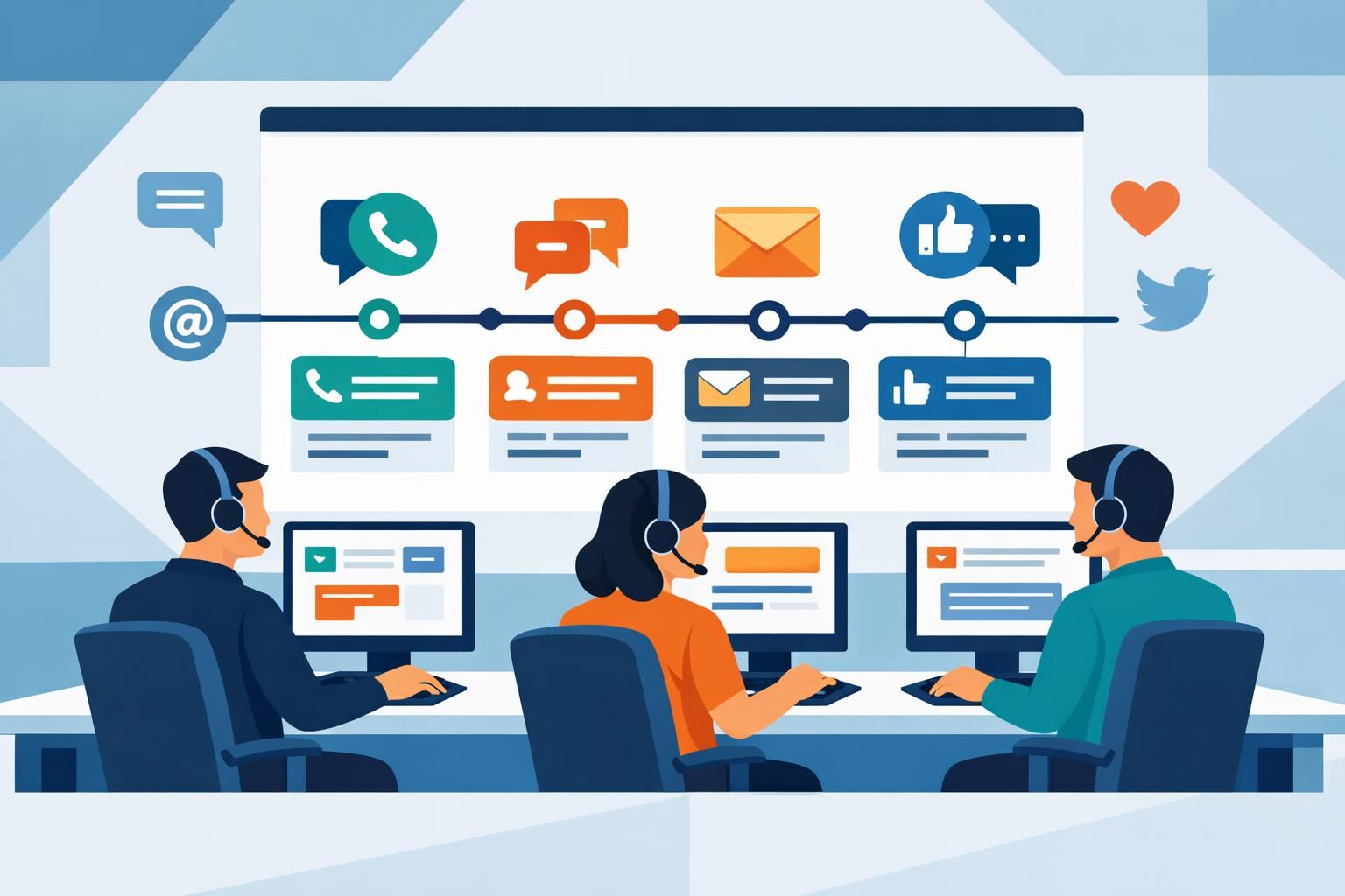 découvrez comment élaborer et déployer une stratégie de service client omnicanal efficace pour offrir une expérience client fluide et personnalisée sur tous les canaux.