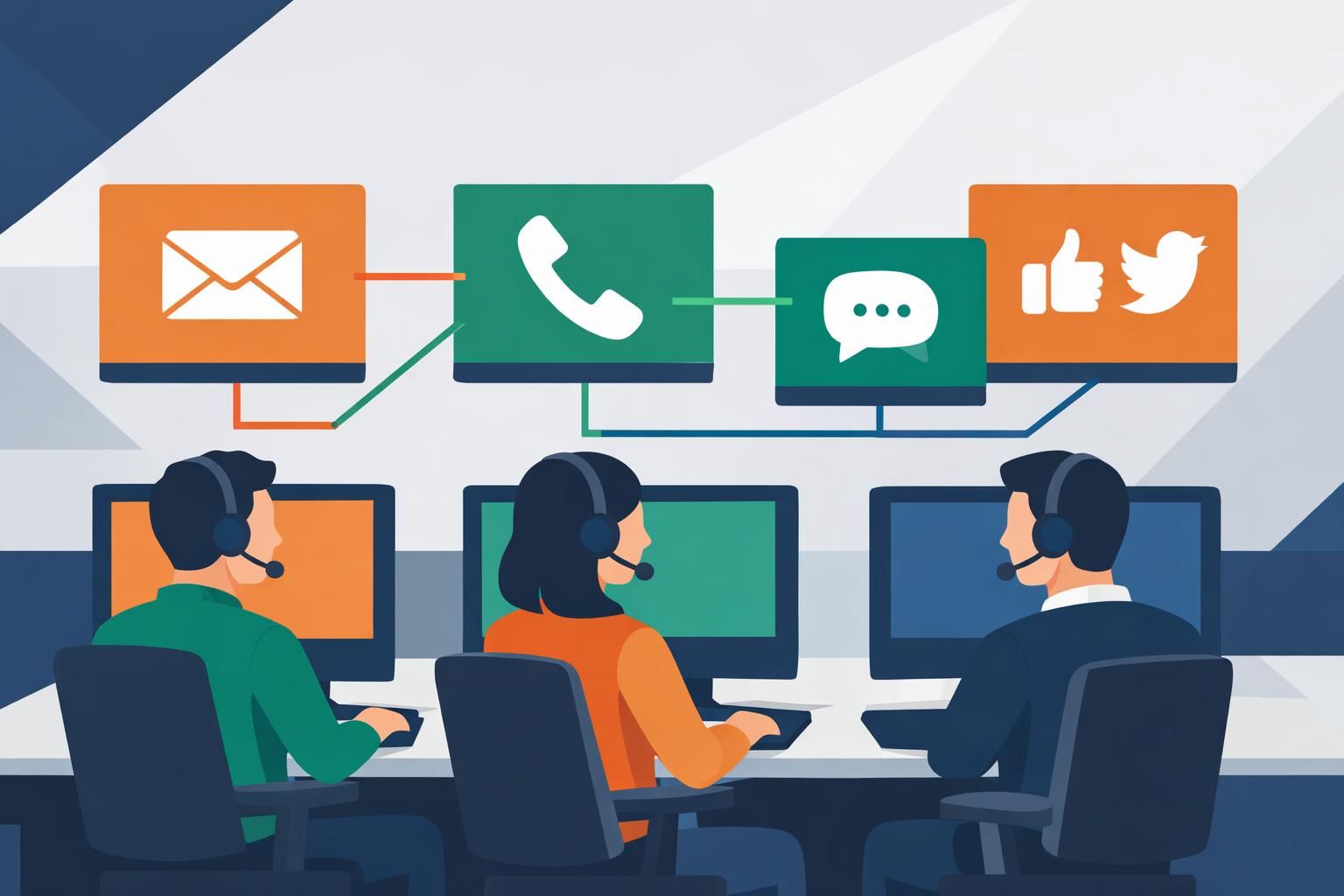 découvrez notre service client multicanal performant, intégrant email, téléphone, chat et réseaux sociaux pour une assistance rapide et personnalisée.