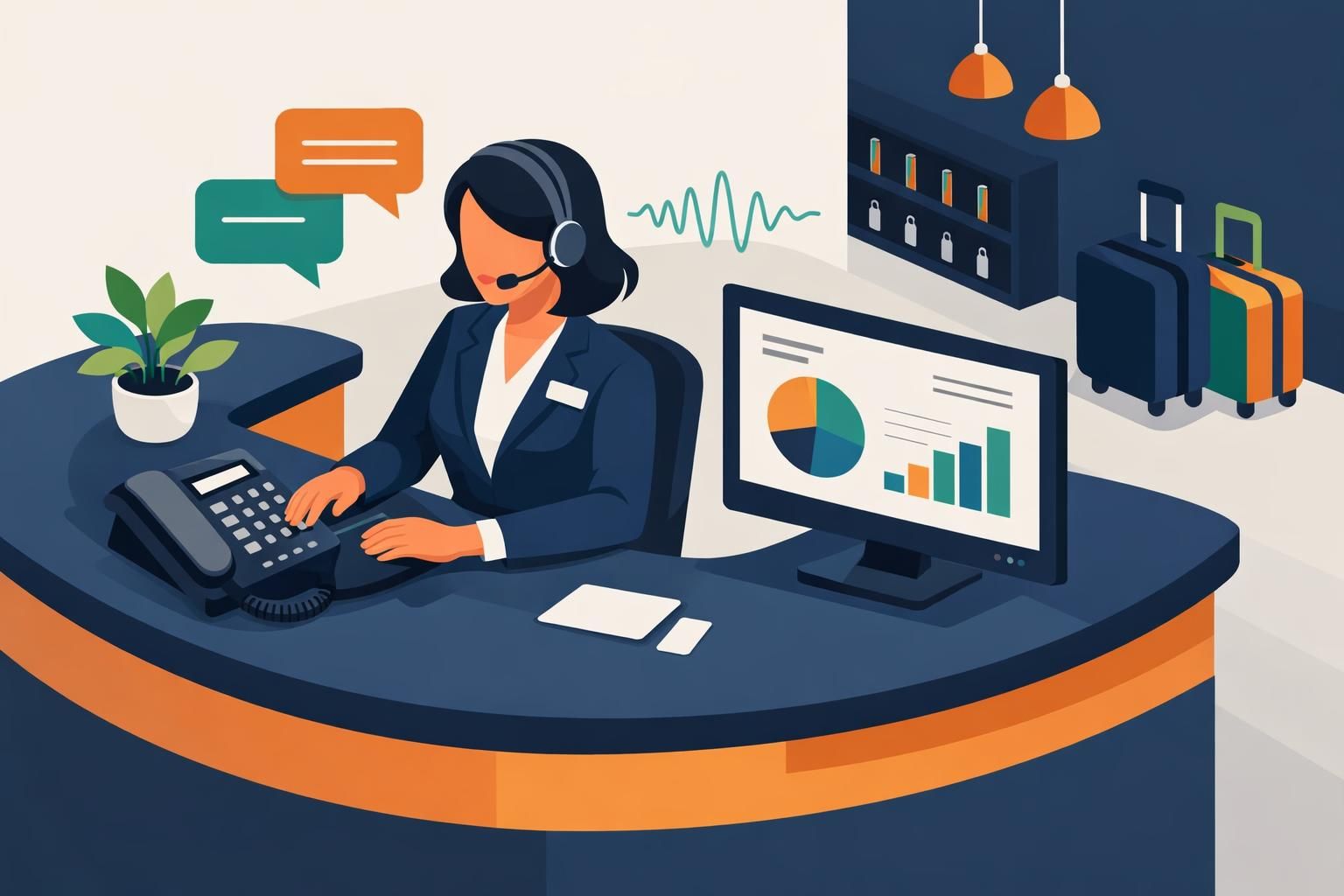 découvrez notre service d'accueil téléphonique dédié à l'hôtellerie, alliant standards professionnels et excellence de service pour une expérience client optimale.
