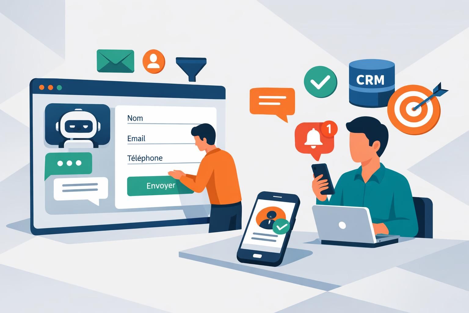 découvrez comment un chatbot de génération de leads peut capturer automatiquement des prospects qualifiés pour booster votre croissance et optimiser votre stratégie commerciale.