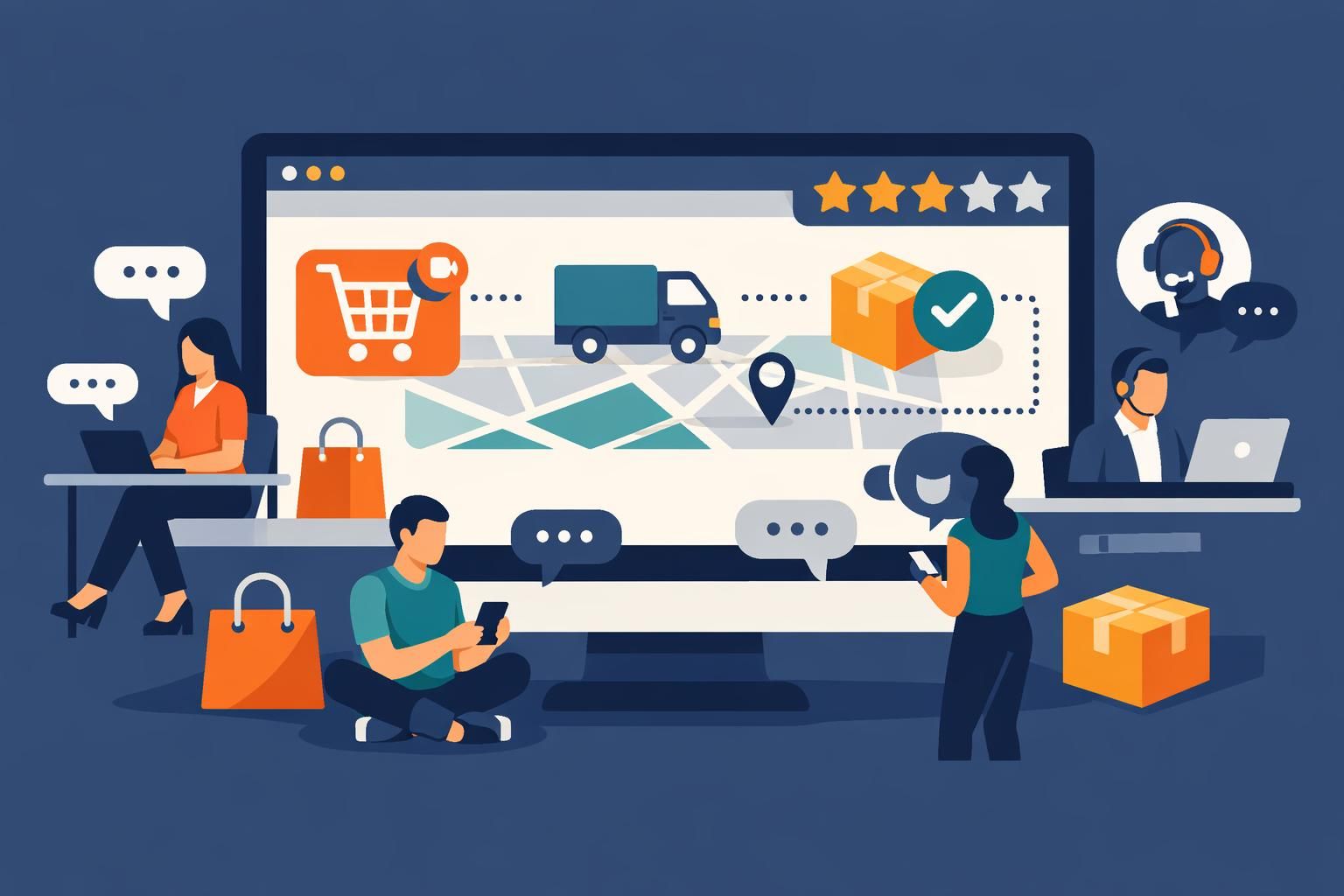 découvrez les spécificités de la satisfaction client dans le secteur e-commerce et comment optimiser l'expérience en ligne pour fidéliser vos clients.