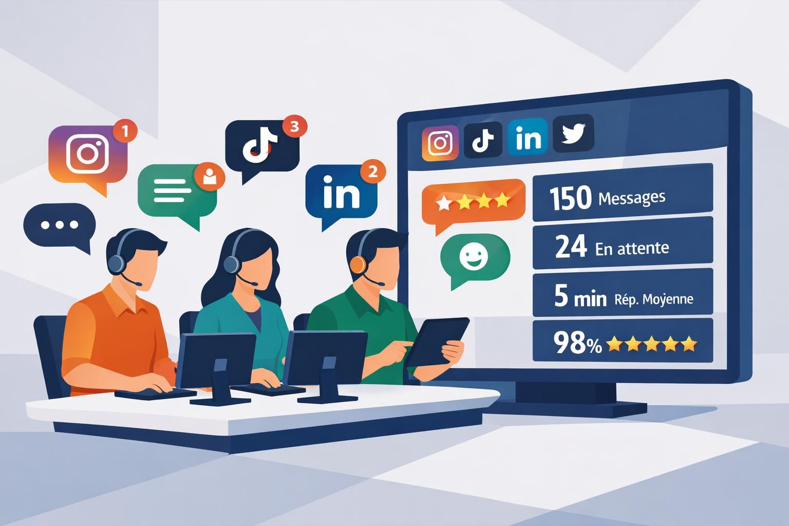 optimisez votre service client grâce à une stratégie social media customer care efficace, alliant réponse rapide et gestion des réseaux sociaux pour une satisfaction client maximale.
