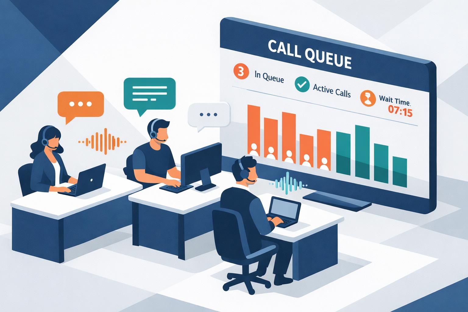 découvrez des stratégies efficaces pour gérer le débordement d'appels et maîtriser les pics de volume téléphonique afin d'améliorer la satisfaction client et l'efficacité de votre centre d'appels.